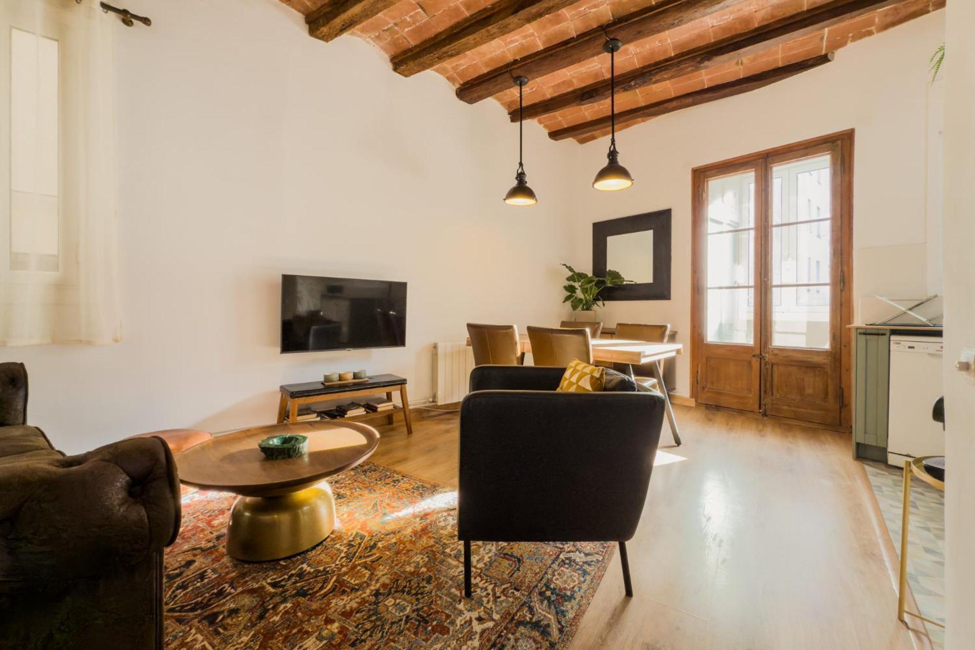 Magalhaes - Trad Flat In Poble Sec, Near Ramblas Барселона Экстерьер фото